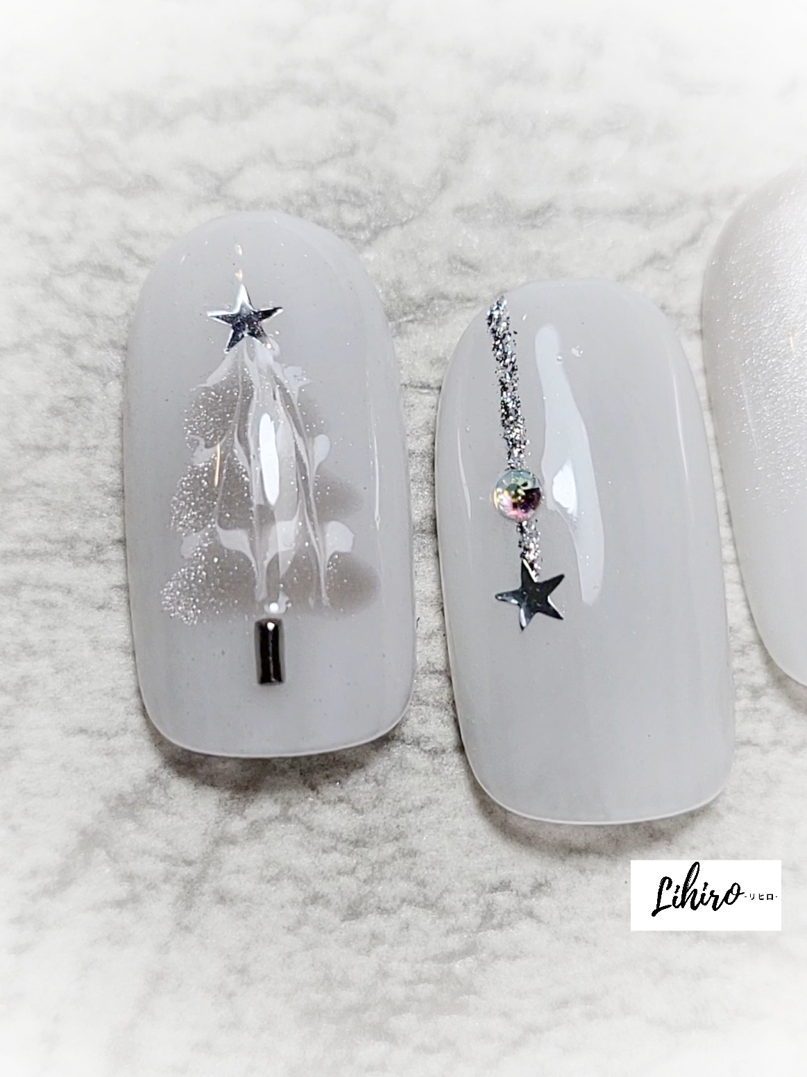 ☆今年もこの季節がやってきました🎵クリスマスネイル🎄新作デザインご紹介☆白金台・爪を育てるネイルサロンリヒロ☆